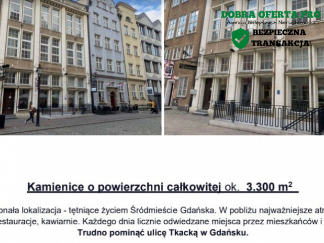 Dom Sprzedaż Gdańsk Stare Miasto Tkacka